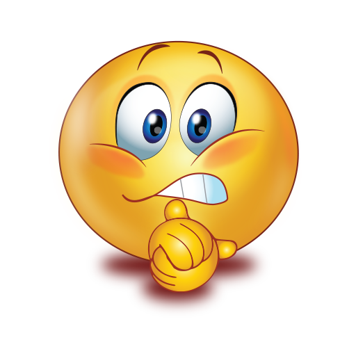 Frightened Scared Face Emoji