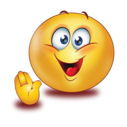 Hello smile stickers