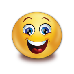 childish smile stickers