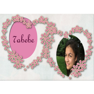 Frame And The Word Habibi photo effect