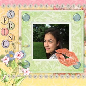 Frame With Lips photo effect