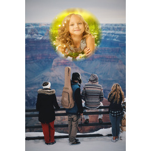 Picture From Above The Mountain Wall Photo Montage – Add This Effect to ...