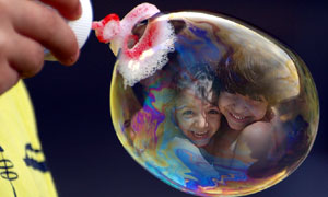 Soap Bubble photo effect