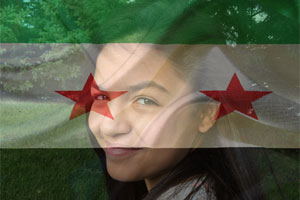 Syria New Flag Overlay photo effect