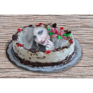 Vanilla Birthday Cake photo effect