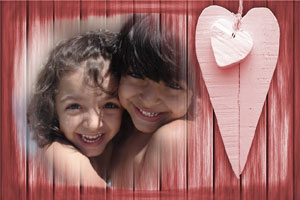 Wooden Wall photo effect