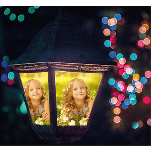 Your_photo_on_a_lantern photo effect