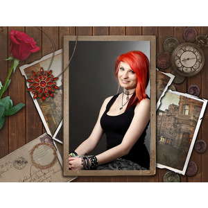 Your Picture On A Frame And Rope photo effect
