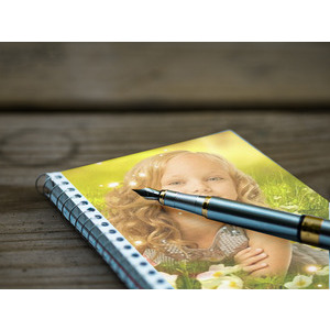 Your Picture On A Notebook And Pen Photo Montage – Add This Effect to ...
