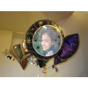 Your Picture On The Balloon Birthday photo effect