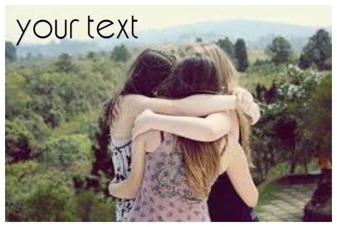 Friends Forever Postcard