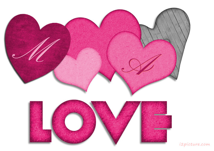 Your Lover On The Hearts And The Word Love 2 Postcard