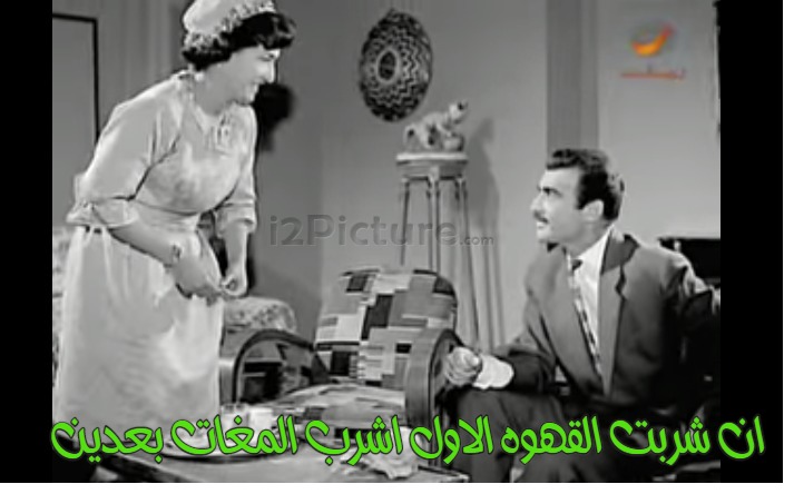  قفشات الأفلام - ان شربت القهوه الاول اشرب المغات بعدين