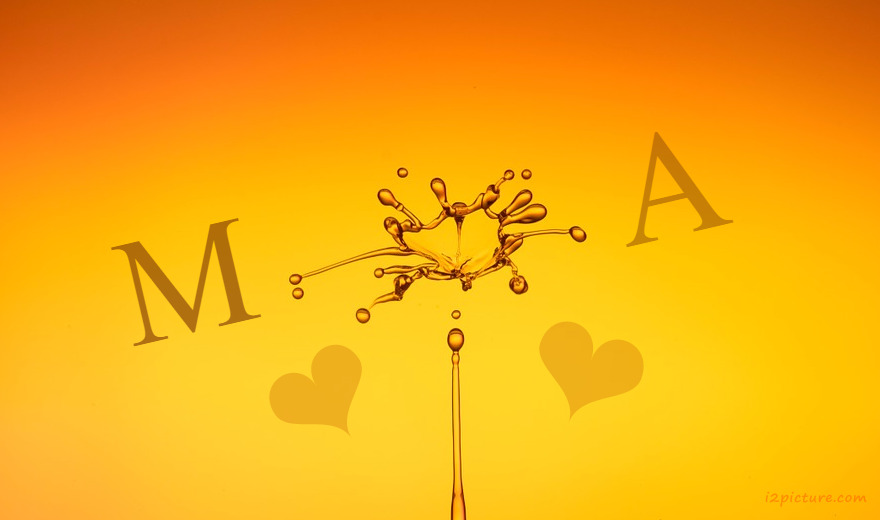 Drip Of Orange Water Postcard