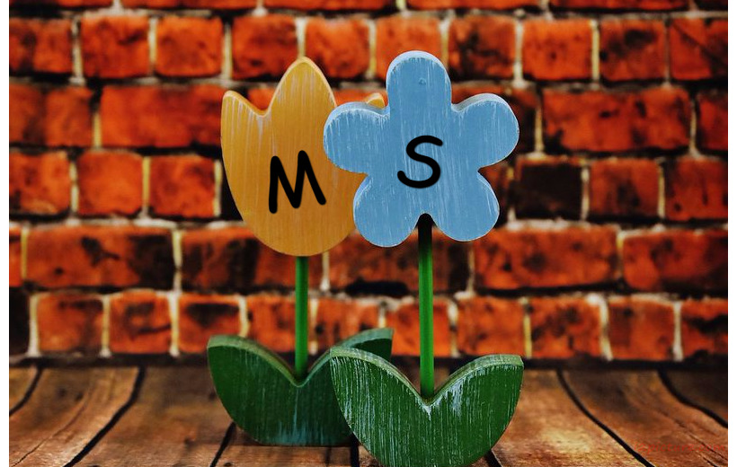 Your Name And Your Lover On The Flowers Of Wood Postcard