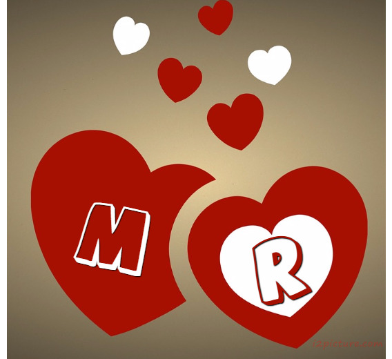 Your Lover's Name On The Heart Of The White Inside Red Heart Postcard