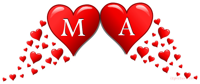 Your Name And Your Lover On A Red Heart And Small Hearts Postcard