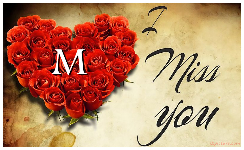 Your Lover's Name On The Heart Of Downtown Red Plant And The Word MISS Postcard