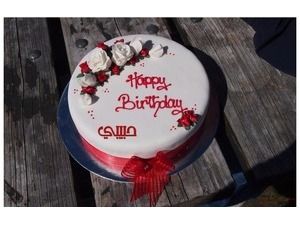 cake birthday flower