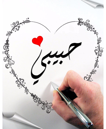 Your Lover's Name On The Heart Of The Ornate White Paper Postcard