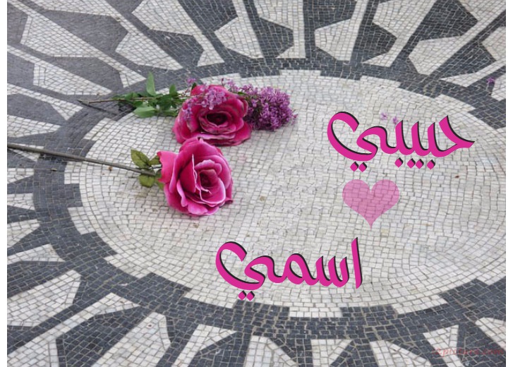 Your Lover's Name On The Dock Of Mosaic Postcard