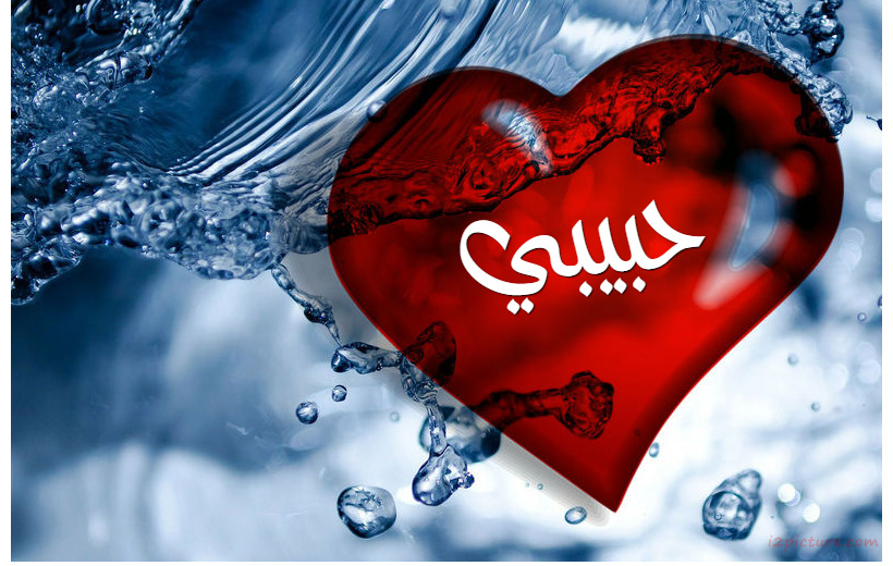 Your Lover's Name On The Heart In Water Postcard