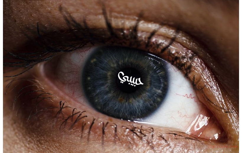 Your Name Is On The Eye Postcard