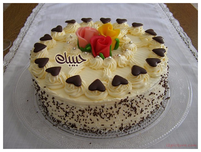 Birthday Cake Postcard