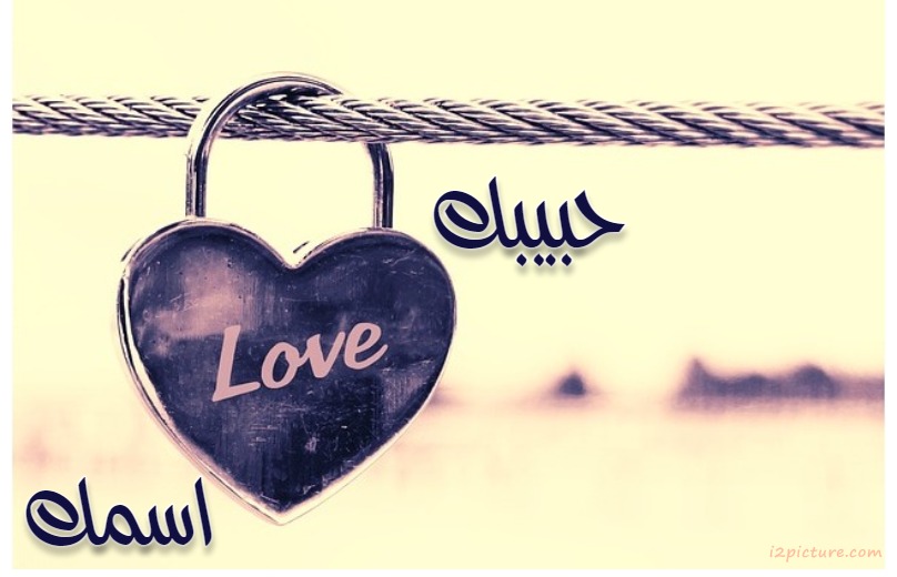 Heart Shaped Lock Hanging On The Rope Postcard