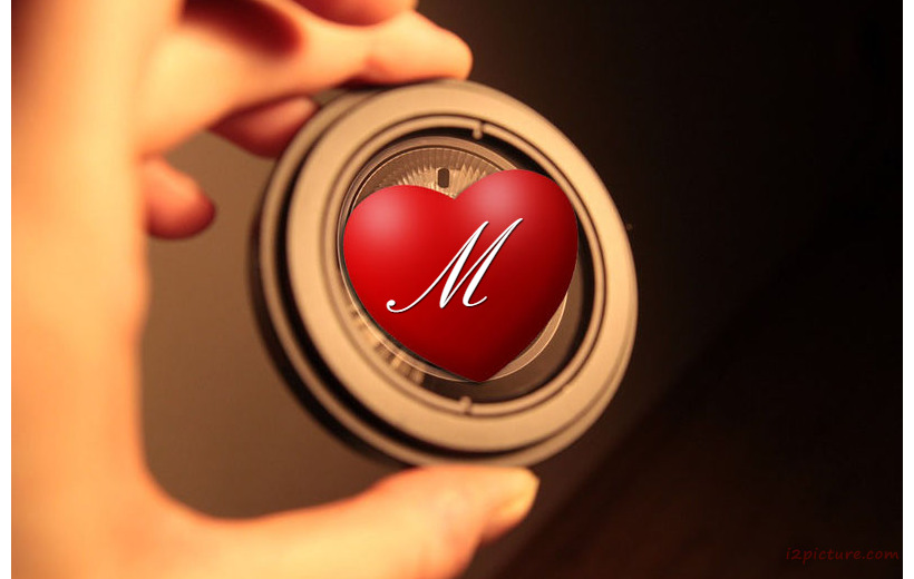 Type Your Lover's Name Into The Camera Lens Postcard