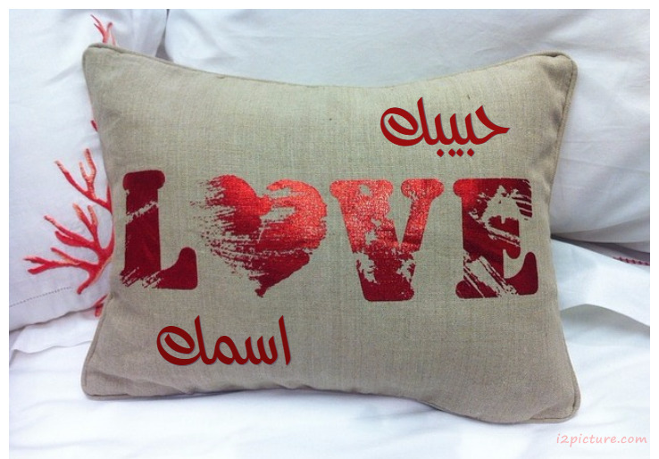 Love Pillow Postcard