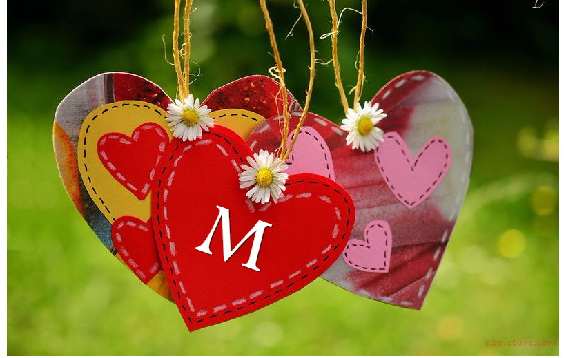 Your Lover's Name On Colored Paper Hearts Postcard