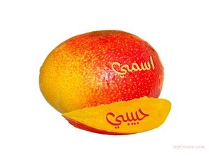 write name on Mango