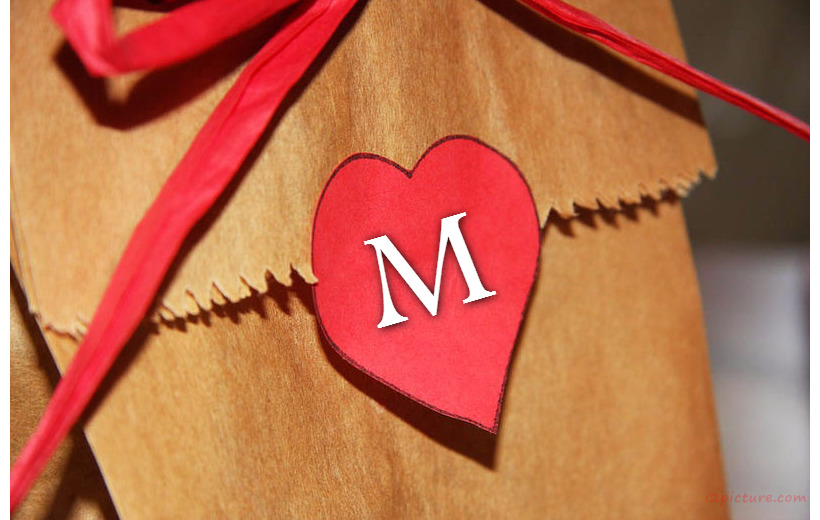 Name Your Lover On An Envelope And Red Heart 222 Postcard