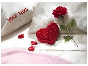 red heart Pillow