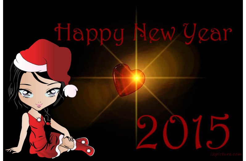 Christmas Girl Postcard