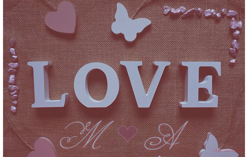 Your Lover's Name On The Word Love  Postcard