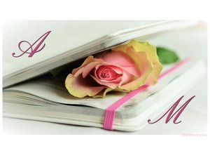 Your lover's name on the book and a rose