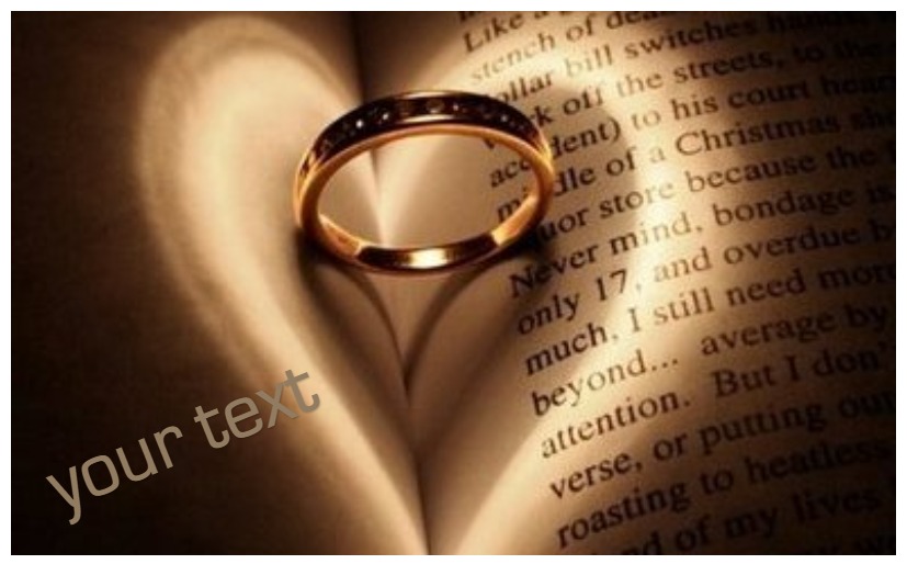 Book Ring Postcard