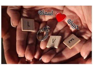 Love with wedding ring