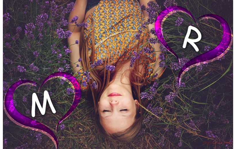 Type Your Lover's Name On A Girl Sitting On A Park Postcard