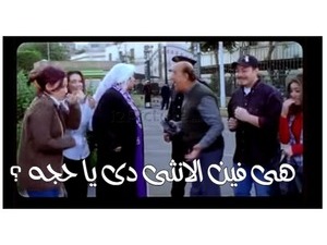 هى فين الانثى دى يا حجه ؟