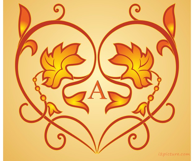 Your Lover's Name On The Heart Of The Orange Garnished Postcard