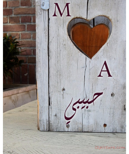 Your Name On The Heart Of The Vacuum In The Timber 000 Postcard