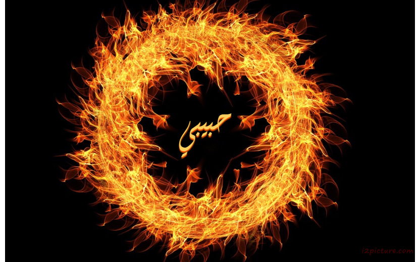 Write Your Name Inside Fire Postcard