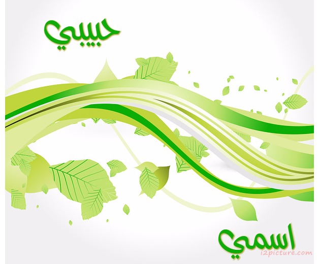 Your Name On The Green Lines Postcard