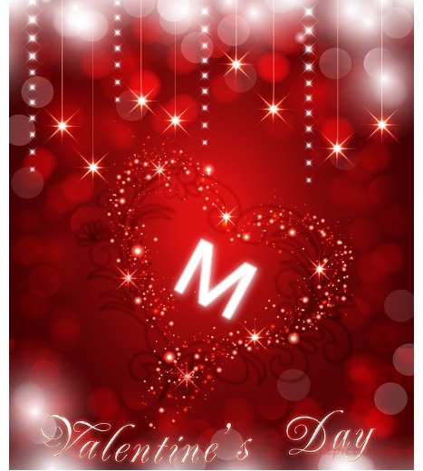 Your Name And Your Lover's Hearts On A Red Background 75 Postcard